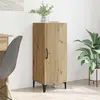 Image de vidaXL Sideboard Chêne Artisan 34,5 x 34 x 90 cm Matériau dérivé du bois