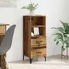 Image de vidaXL Buffet vieux bois 34 x 34,5 x 90 cm Bois composite