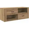 Image de vidaXL Armoire TV Chêne Artisan 100 x 35 x 40 cm Bois composite