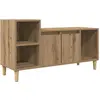 Image de vidaXL : Meubles TV de 100 x 35 x 55 cm, en bois imitation chêne artisanal