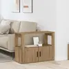 Image de vidaXL Sideboard Chêne Artisan 80 x 30 x 60 cm Bois composite