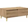 Image de vidaXL Table basse en chêne Artisan 90 x 50 x 35 cm Bois composite