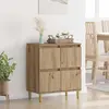 Image de vidaXL Sideboard Chêne Artisan 60 x 35 x 70 cm Matériau dérivé du bois