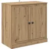 Image de vidaXL, meuble de rangement, 70 x 35,5 x 67,5 cm, imitation chêne artisanal, panneaux de particules