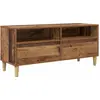 Image de vidaXL Armoire TV vieux bois 100 x 34,5 x 44,5 cm Bois composite