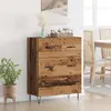 Image de vidaXL Buffet vieux bois 69,5 x 34 x 90 cm bois composite et fer