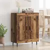 Image de vidaXL Buffet vieux bois 69,5 x 34 x 90 cm bois composite et fer