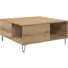 Image de vidaXL Table basse en chêne Artisan 80 x 80 x 36,5 cm Bois composite