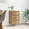 Image de vidaXL Sideboard Chêne Artisan 35 x 40 x 70 cm Matériau dérivé du bois