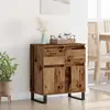Image de vidaXL Buffet vieux bois 60 x 35 x 70 cm bois composite et fer