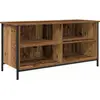Image de vidaXL : Meubles TV de 100 x 40 x 50 cm, en bois massif et panneaux de particules