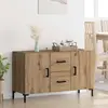 Image de vidaXL Sideboard Chêne Artisan 100 x 36 x 60 cm Matériau dérivé du bois