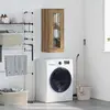 Image de vidaXL Armoire murale en chêne Artisan 34,5 x 34 x 90 cm