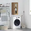 Image de vidaXL Armoire murale en chêne Artisan 34,5 x 34 x 90 cm