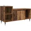 Image de vidaXL : Meubles TV de 100 x 35 x 55 cm, en bois massif et panneaux de particules