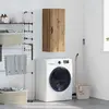 Image de vidaXL Armoire murale Artisan-Chêne 34,5 x 34 x 90 cm Bois composite