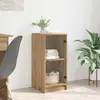 Image de vidaXL Sideboard Chêne Artisan 35 x 37 x 76 cm Matériau dérivé du bois