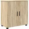 Image de Armoire de salle de bain vidaXL avec rangement, chêne Sonoma, 61 x 35 x 64 cm