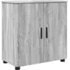 Image de Armoire de salle de bain avec rangement vidaXL, gris Sonoma, 61 x 35 x 64 cm