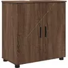 Image de vidaXL Armoire de salle de bain avec porte, aspect chêne brun 61 x 35 x 64 cm