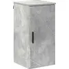 Image de vidaXL Armoire de salle de bain murale Béton gris 30 x 31,5 x 61 cm