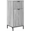 Image de vidaXL Armoire de salle de bain avec rangement Gris Sonoma 39,5 x 36 x 88 cm