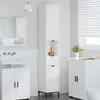 Image de vidaXL Armoire de salle de bain avec tiroirs blanc 31,5 x 33 x 190 cm