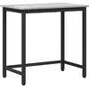 Image de vidaXL Table Sonoma gris 100 x 50 x 76,5 cm