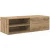 Image de vidaXL Armoire en bois Chêne Artisan 100,5 x 39 x 30 cm Matériau dérivé du bois