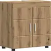 Image de vidaXL Ensemble d'armoires de salle de bain TULUM Chêne Artisan 60 x 34 x 63 cm