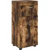 Image de vidaXL Ensemble d'armoires de salle de bain TULUM Chêne fumé 37 x 31,5 x 82 cm