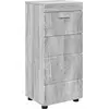 Image de vidaXL Ensemble d'armoires de salle de bain TULUM gris Sonoma 37 x 31,5 x 82 cm