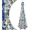 Image de vidaXL Arbre de Noël artificiel blanc 180 cm PVC