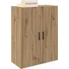 Image de vidaXL Armoire murale 2 pcs Chêne Artisan 69,5 x 34 x 90 cm Bois composite
