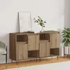 Image de Buffet vidaXL, 2 pièces, chêne Artisan, 60 x 35 x 70 cm