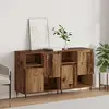 Image de vidaXL Buffets 2 pièces en bois recyclé