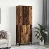 Image de vidaXL Meuble haut, 2 pièces, bois d'oeuvre, 69,5 x 34 x 180 cm, matériau de bois