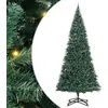 Image de vidaXL Arbre de Noël artificiel pré-éclairé avec jeu de boules vert