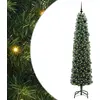Image de vidaXL Arbre de Noël artificiel avec 300 LED avec support Vert 210 cm