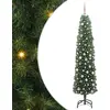 Image de vidaXL Arbre de Noël artificiel avec 300 LED avec support Vert 210 cm