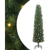 Image de vidaXL Arbre de Noël artificiel avec 300 LED avec support Vert 240 cm