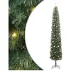 Image de vidaXL Arbre de Noël artificiel avec 300 LED avec support Vert 300 cm