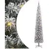 Image de vidaXL Arbre de Noël artificiel avec 300 LED avec support vert 270 cm