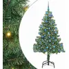 Image de Arbre de Noël vert vidaXL, 180 cm, en PVC