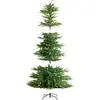Image de SucceBuy Sapin de Noël, 2,3 m de haut, un sapin de Noël artificiel avec éclairage. C'est un arbre de Noël avec une décoration de Noël complète, 700 lumières LED blanc chaud