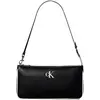 Image de Calvin Klein CONTRAST CK Pochette convertible pour femmes, couleur noire : Taille - UNIQUE. Dimensions : UNIQUE