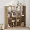 Image de vidaXL Buffet haut 2 pièces, chêne Artisan, 68 x 37 x 142 cm, bois d'ingénierie