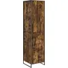 Image de vidaXL Armoire avec rangement Raucharbe 50 x 50 x 200 cm en aggloméré