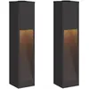 Image de Vidaxl Solar Led Pathway Light 2 Pcs Warm White 18 X 18 X 80 Cm