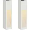 Image de Vidaxl Solar Led Pathway Light 2 Pcs Warm White 18 X 18 X 80 Cm